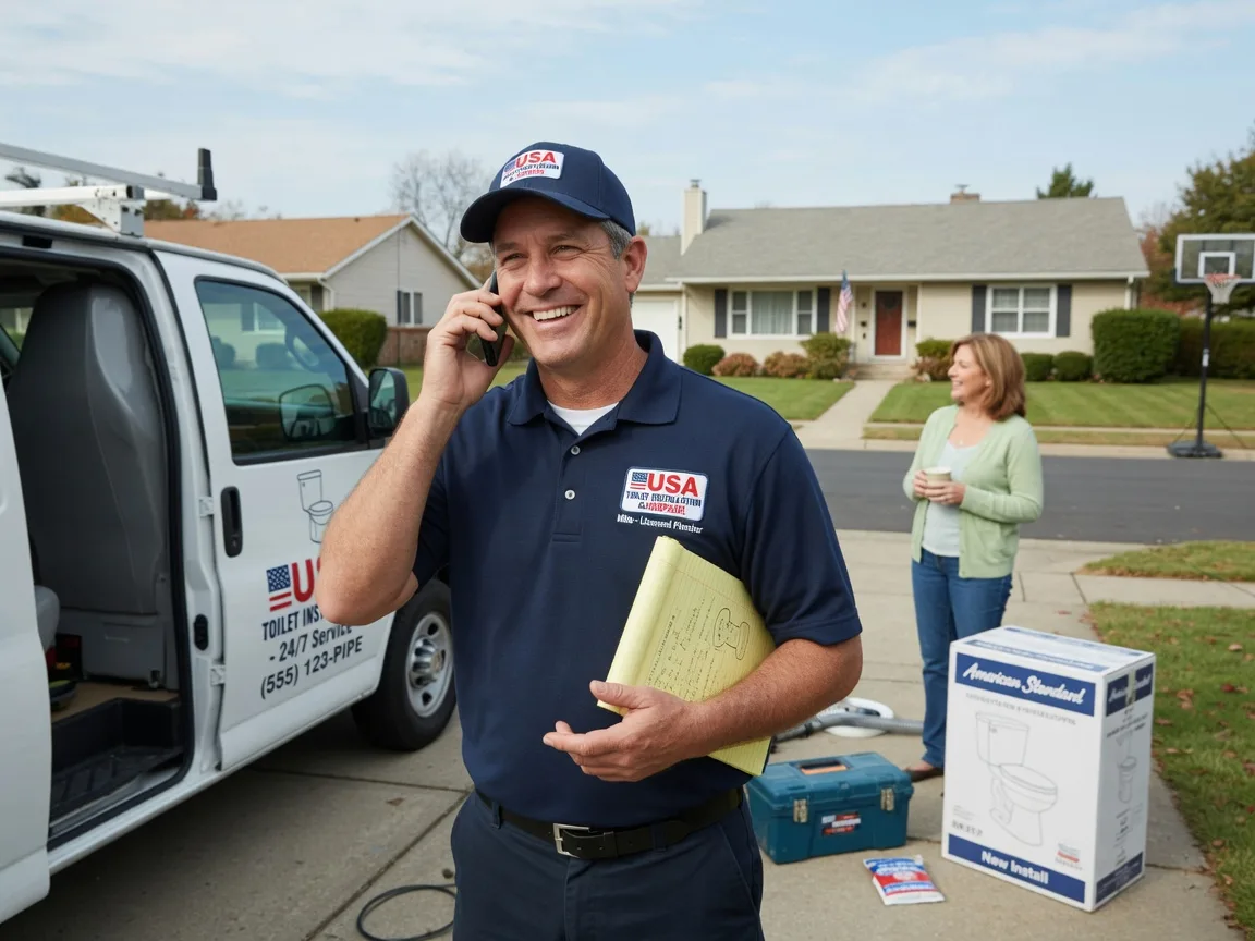 Toilet Installation De Soto, WI FAQs